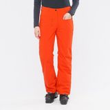 Salomon Brilliant Kadın Kırmızı Kayak Pantolonu - XS - Renkli