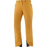 Salomon Brilliant Kadın Turuncu Kayak Pantolonu - XS