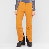 Salomon Brilliant Kadın Turuncu Kayak Pantolonu - XS