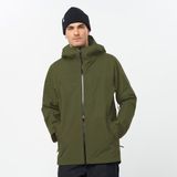 Salomon Charger Gore-Tex 2l Erkek Yeşil Kayak Ceketi - Haki