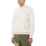Salomon Chest Logo Hoodie Erkek Beyaz Sweat