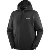 Salomon Chest Logo Hoodie Erkek Siyah Sweat