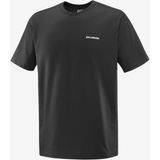Salomon Chest Logo Rx Erkek Siyah Tişört