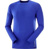 Salomon Cross Run Erkek Koşu Tişört - Lacivert - XL