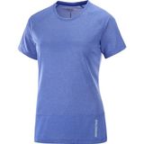 Salomon Cross Run Kadın Koşu Tişört - Mavi - XS