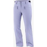 Salomon Edge Kadın Kayak Pantolonu Blue Granite LC2705600 - Mavi - XL