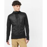 Salomon Elixir Hybrid Hooded Erkek Siyah Outdoor Ceketi