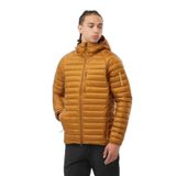 Salomon Elixir Micro Down Jkt, Erkek Outdoor Kuştüyü Montu, Kahverengi, M Beden