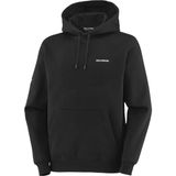 Salomon EQUIPE HOODIE Erkek Sweatshirt Deep Black LC2849100 - Siyah