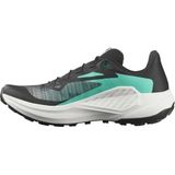 Salomon Erkek Genesis Sneaker, Siyah/Elektrikli Yeşil/Kiraz Domates, 40 2/3 EU