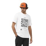 Salomon, Erkek, RUNNING GRAPHIC SS TEE M, Koşu T-Shirt, Beyaz, S