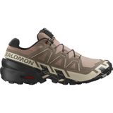 Salomon Erkek Speedcross 6 Sneaker, Doğal/Siyah/Badem Sütü, 44 EU