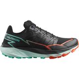 Salomon Erkek Thundercross Sneaker, Siyah/Kiraz Domates/Elektrikli Yeşil, 11