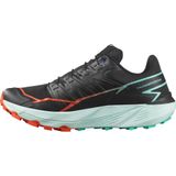Salomon Erkek Thundercross Sneaker, Siyah/Kiraz Domates/Elektrikli Yeşil, 43 EU