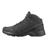 Salomon Erkek X-Adventure Recon Mid Gore-Tex Su Geçirmez Yürüyüş Ayakkabısı, Asfalt/Hayalet/Castlerock, 11