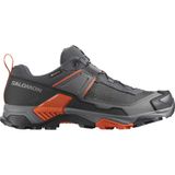 Salomon Erkek X Ultra 5 GTX Yürüyüş Ayakkabısı, Asfalt/Castlerock/Burnt Ochre, 42 EU