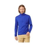 Salomon Essentıal Lıghtwarm Erkek Outdoor Polar Ceket LC2001700 Mavi - Renk