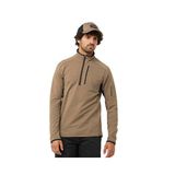 Salomon ESSENTIAL LIGHTWARM Erkek Outdoor Polar Ceket LC2226400 Kahverengi