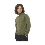 Salomon Essentıal Lıghtwarm Erkek Outdoor Polar Ceket LC2444500 Yeşil - Renk