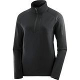 Salomon Essential Ltwarm Half Zip Siyah Kadın Polar