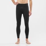 Salomon Essential Wool Erkek Alt Içlik - Siyah