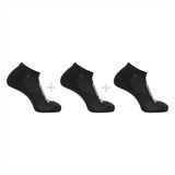 Salomon Everyday Low 3 Pack Siyah Çorap