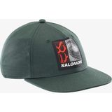 Salomon Freestyle Flat Cap Şapka Green Gables LC2690400 - Yeşil - S - M