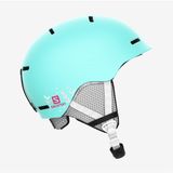 Salomon Grom Unisex Çocuk Mavi Kask - Turkuaz - 56 - 59