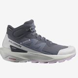 Salomon L47457400 Elixir Activ Mid Lacivert Gore-Tex Kadın Outdoor Botu