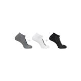 Salomon LC2087100 Everyday Low 3 Pack Siyah Beyaz Gri Unisex Çorap