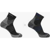 Salomon LC2166200 X Ultra Access Quarter 2 Adet Lacivert Gri Çorap