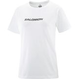Salomon Lc2217500 Logo Ss Tee W Beyaz Kadın T-Shirt