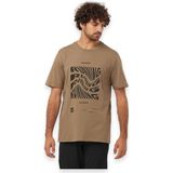 Salomon LC2218800 Running Graphic Kahverengi Erkek T-Shirt