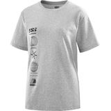 Salomon Lc2232900 Logo Combo Ss Tee W Gri Kadın T-Shirt
