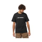 Salomon LC2245400 Siyah Erkek T-shirt