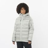 Salomon LC2289900 Elixir Ultra Down Parka W Misty Blue Kadın Outdoor Ceket Mavi M