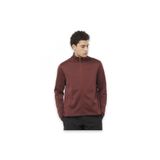 Salomon Lc2300700 Sntial Midfleece Fz M Outdoor Ceket Erkek Ceket bordo