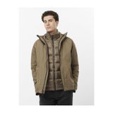 Salomon LC2353100 Patroller 3IN1 Down JKT M Shitake Erkek Outdoor Ceket Kahverengi M