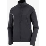 Salomon LC2445900 Siyah Essential Lightwarm Tam Fermuar Kadın Polar