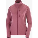 Salomon LC2647700 Pembe Essential Lightwarm Tam Fermuar Kadın Polar