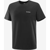 Salomon Logo Erkek Tişört Black LC2526200 - XS - Siyah