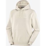 Salomon Logo Hoodie Erkek Bej Sweatshirt - 2XL