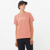 Salomon Logo Kadın Tişört Pembe XS