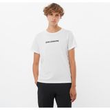 Salomon Logo Short Sleeve Kadın Beyaz Tişört - XL