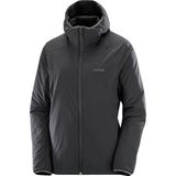 Salomon MOUNTAIN FLEX JCKT HOOD W Kadın Outdoor Ceketi Derin Siyah L
