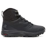 Salomon Outblat TS Clima Waterproff Womens Outdoor Shoes Black Su Geçirmez Nefes Alan Kadın Bot Siyah