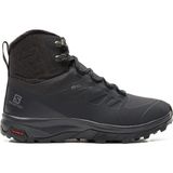 Salomon Outblat Ts Climasalomon Waterproff Womens Outdoor Shoes Black Su Geçirmez Nefes Alan Kadın Bot Siyah