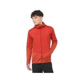 Salomon OUTLINE ALL SEASON HYBRID Erkek Outdoor Polar Ceket LC2152000 Kırmızı