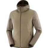 Salomon Outlıne Hybrıd Warm Hd Primaloft® Thermoplume Yalıtımı Erkek Mont Kahverengi