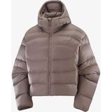 Salomon Outlıne Novelty Crop Down Kadın Outdoor Montu Iron LC2648700 - Kahve
